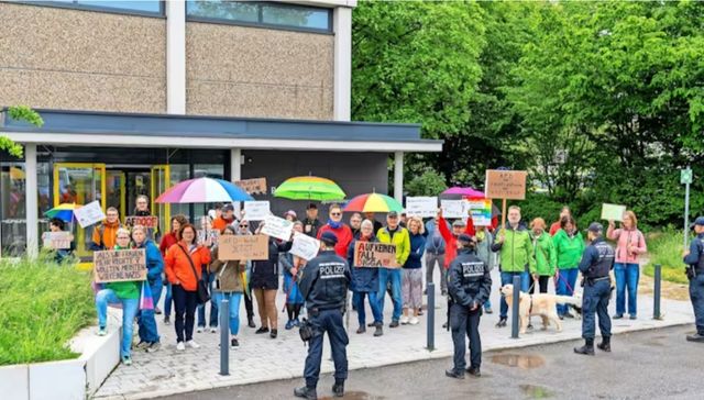 Demokratischer Protest in Steinheim