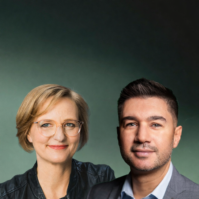 Franziska Brantner kommt.